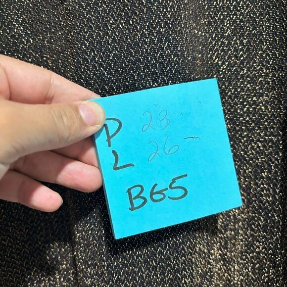 Leith Womens Jacket Large Metallic Gold Button Long Sleeve Notch Lapel Collar - Picture 8 of 8